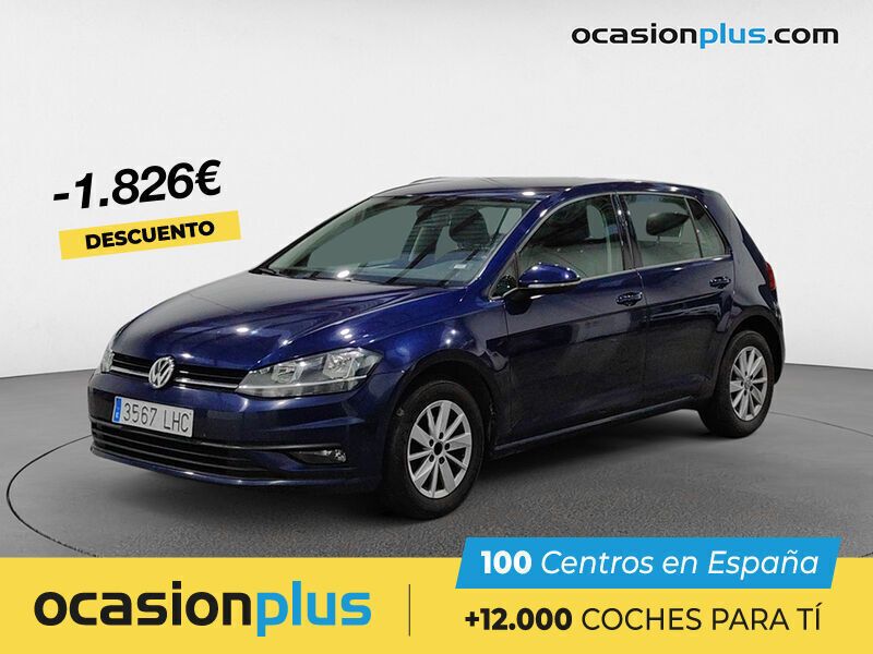 Azul Usado 2020 VW Golf VII Business Berlina | 15.750 € (Precio justo) - Imagen 1/4