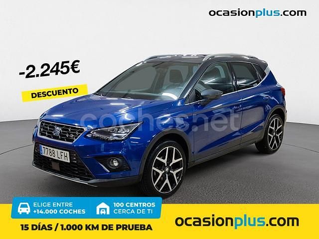 Azul Usado 2020 Seat Arona FR SUV | 14.800 € (Precio justo) - Imagen 1/4