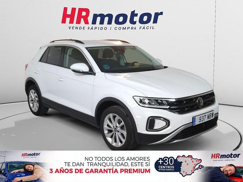 Usado VW T-Roc Life 150 CV (110 kW) 2022 Blanco SUV