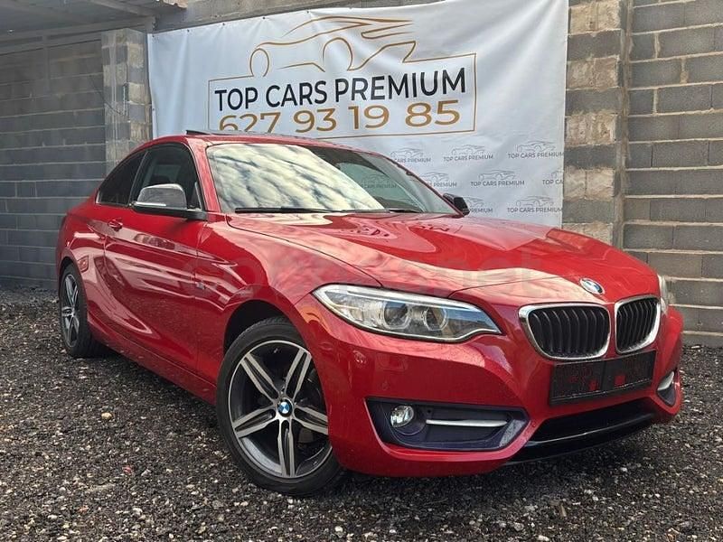 Rojo Usado 2015 BMW 218 Comfort Edition Coupe | 17.800 € (Precio justo) - Imagen 1/4