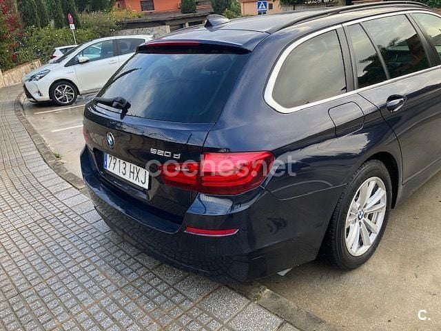 Usado BMW 520 184 CV (135 kW) 2014 Azul Familiar
