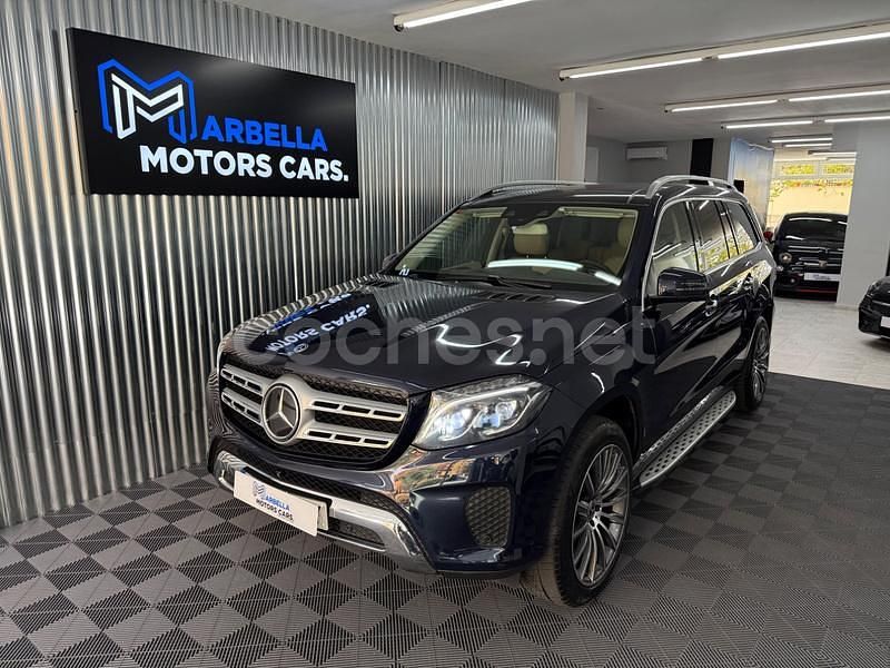 Azul Usado 2019 Mercedes GLS500 SUV | 38.990 € - Imagen 1/4