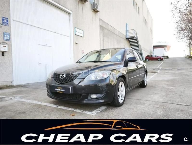 Usado Mazda 3 Active 105 CV (77 kW) 2005 Negro Berlina