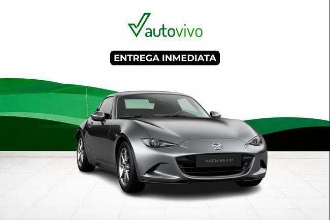 Nuevo Mazda MX5 Exclusive-Line 131 CV (96 kW) 2025 Gris Descapotable