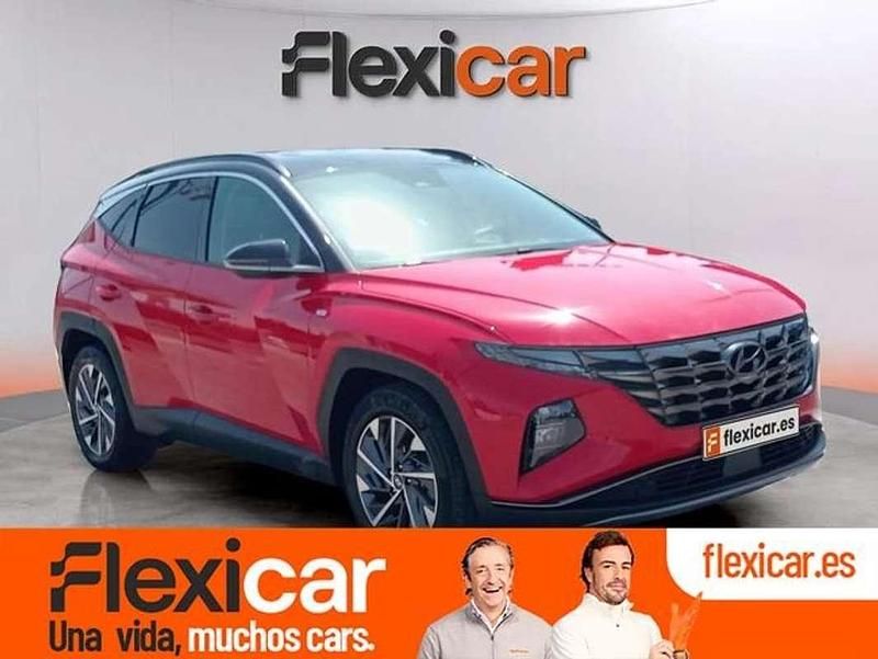 Rojo Usado 2021 Hyundai Tucson SUV | 22.390 € (Buen precio) - Imagen 1/4