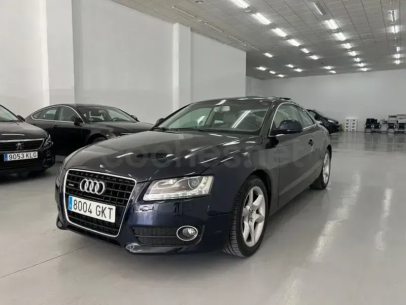 Usado Audi A5 240 CV (176 kW) 2009 Azul Coupe