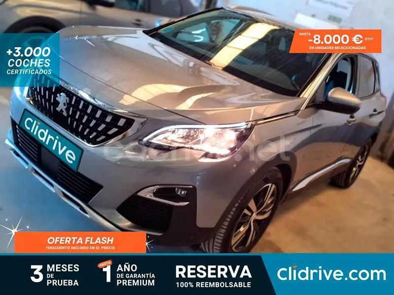 Gris / plata Usado 2020 Peugeot 3008 Allure SUV | 14.790 € (Super precio) - Imagen 1/4