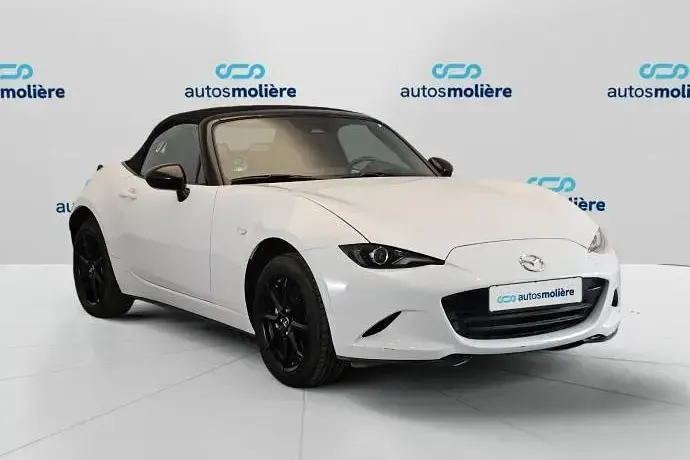 Usado Mazda MX5 Prime-Line 132 CV (97 kW) 2024 Blanco Descapotable