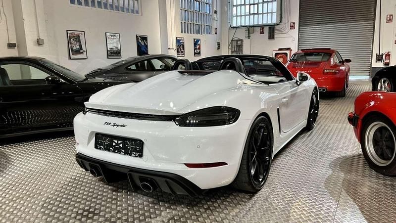 Usado Porsche 718 Spyder 420 CV (308 kW) 2019 Blanco Descapotable