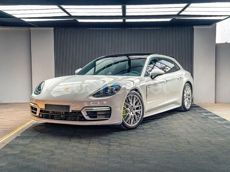 Blanco Usado 2021 Porsche Panamera Sport Turismo Familiar | 92.700 € (Precio justo) - Imagen 1/4