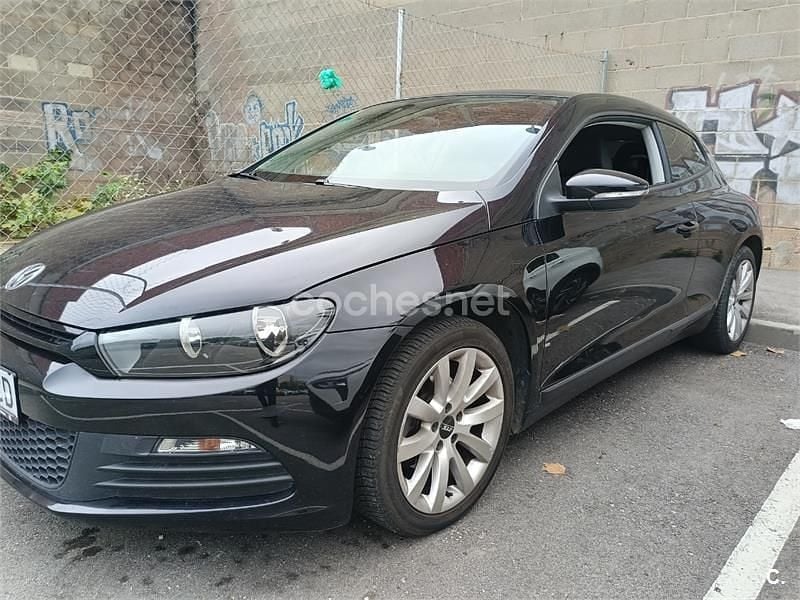 Negro Usado 2010 VW Scirocco Coupe | 8000 € (Precio justo) - Imagen 1/4