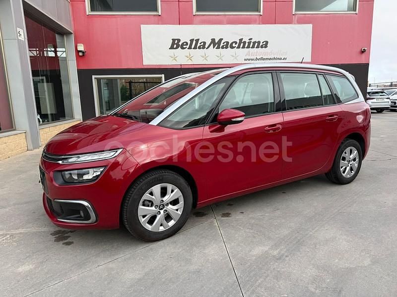 Usado Citroën C4 SpaceTourer Feel 130 CV (95 kW) 2020 Granate Monovolumen