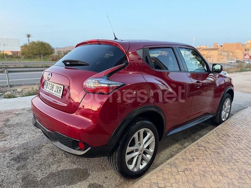 Usado Nissan Juke N-Connecta 110 CV (80 kW) 2017 Granate SUV