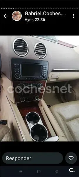 Usado Mercedes GL420 306 CV (225 kW) 2007 Azul SUV
