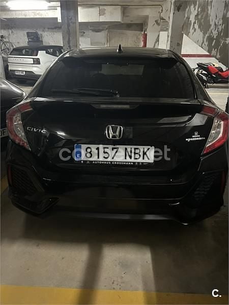 Negro Usado 2018 Honda Civic Comfort Berlina | 15.990 € (Precio justo) - Imagen 1/4