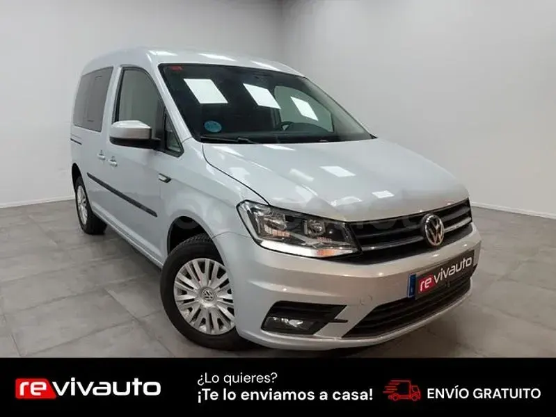 Usado VW Caddy Edition 102 CV (75 kW) 2019 Gris / plata Monovolumen