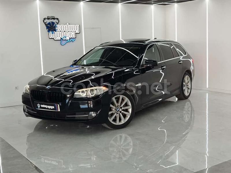 Negro Usado 2013 BMW 525 Comfort Edition Familiar | 12.250 € (Precio justo) - Imagen 1/4