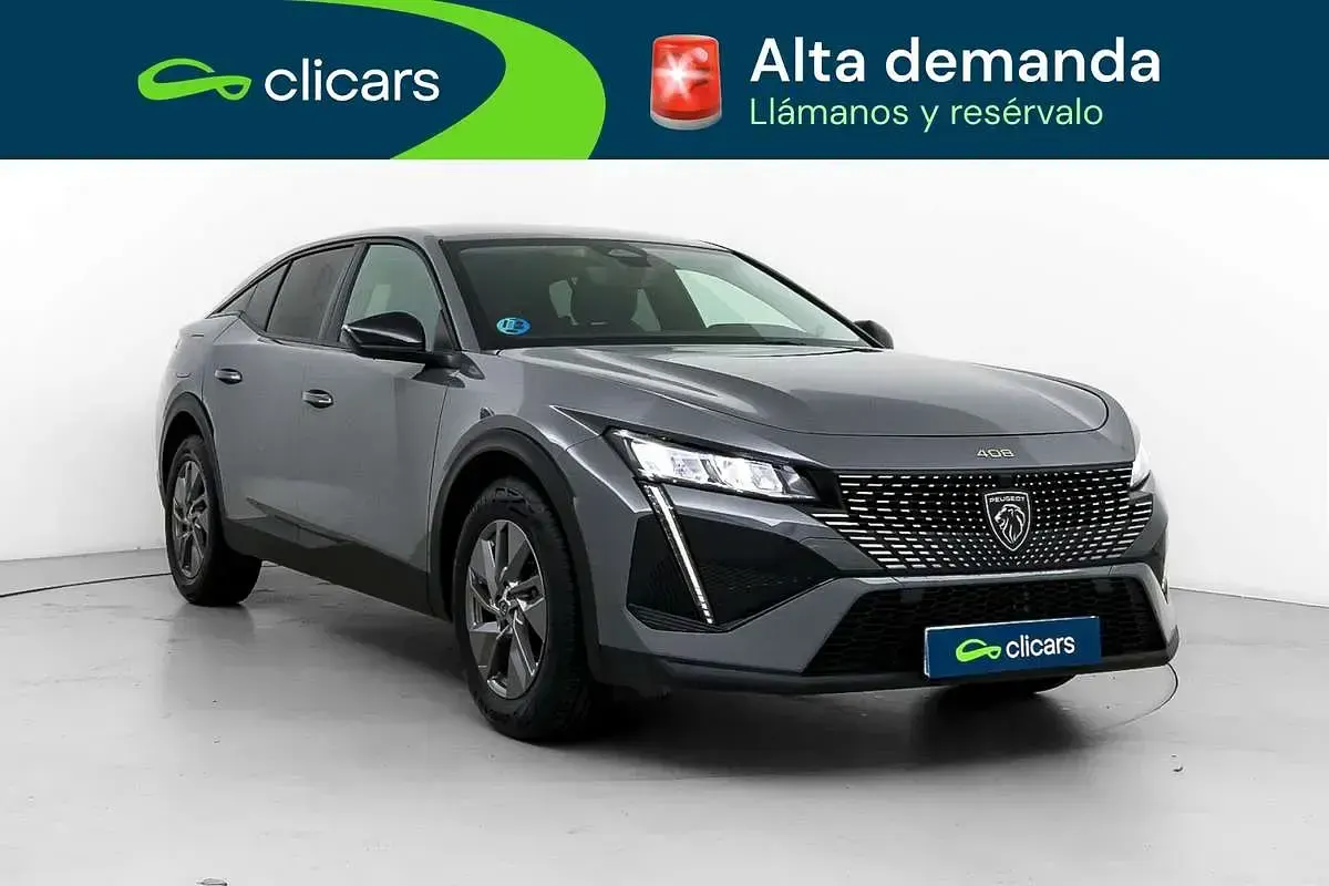 Usado Peugeot 408 Allure 136 CV (100 kW) 2025 Gris SUV