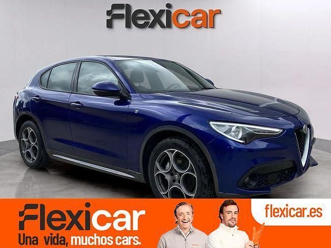 Azul Usado 2022 Alfa Romeo Stelvio Ti SUV | 33.990 € (Un poco caro) - Imagen 1/4