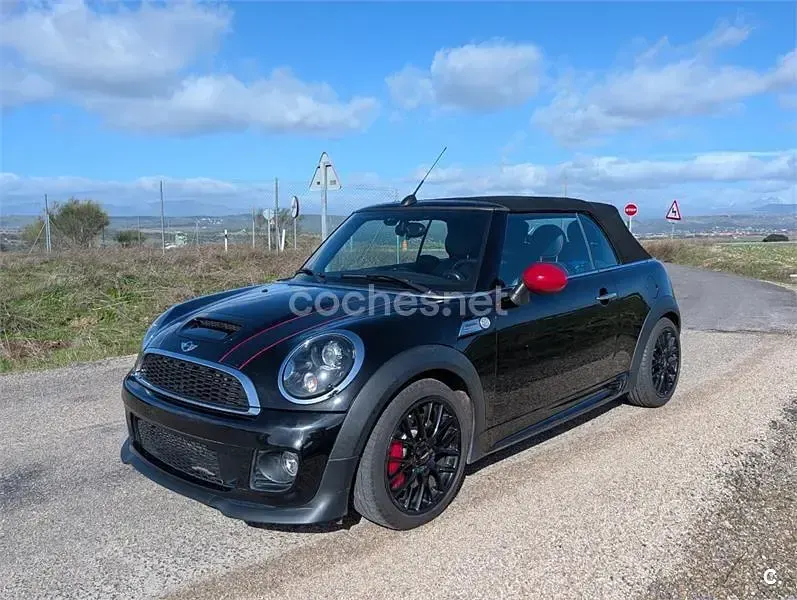 Usado Mini John Cooper Works Cabriolet 211 CV (155 kW) 2014 Negro Descapotable