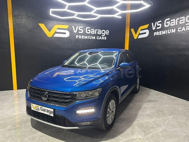 Azul Usado 2021 VW T-Roc Advance SUV | 22.900 € (Precio justo) - Imagen 1/4