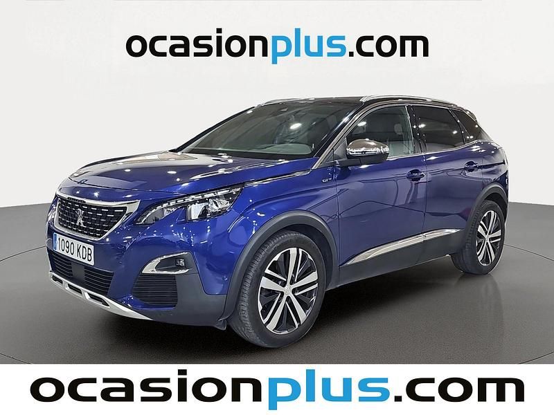 Usado Peugeot 3008 GT 181 CV (133 kW) 2017 Azul SUV