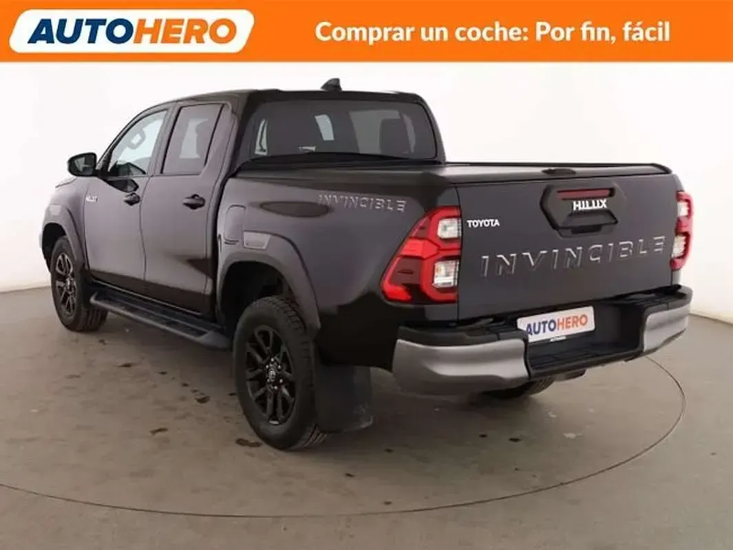 Usado Toyota HiLux 204 CV (150 kW) 2022 Negro Pickup/Camioneta
