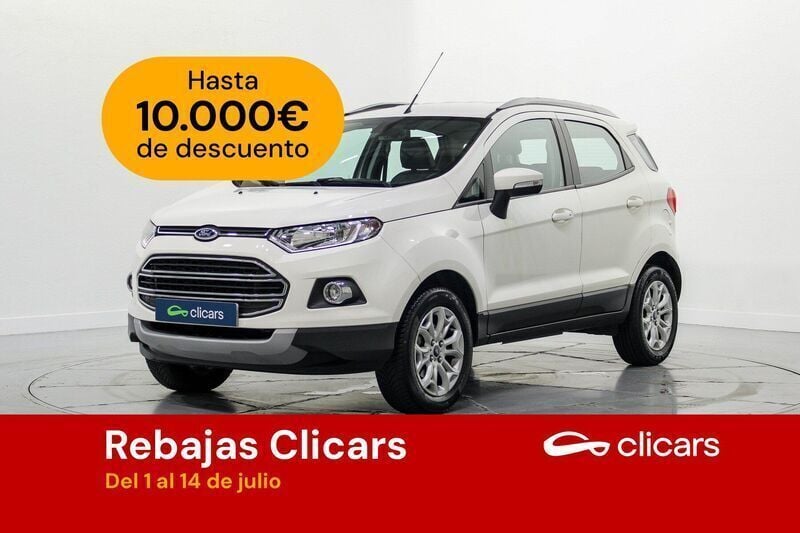 Blanco Usado 2016 Ford Ecosport Titanium SUV | 10.890 € (Precio justo) - Imagen 1/4