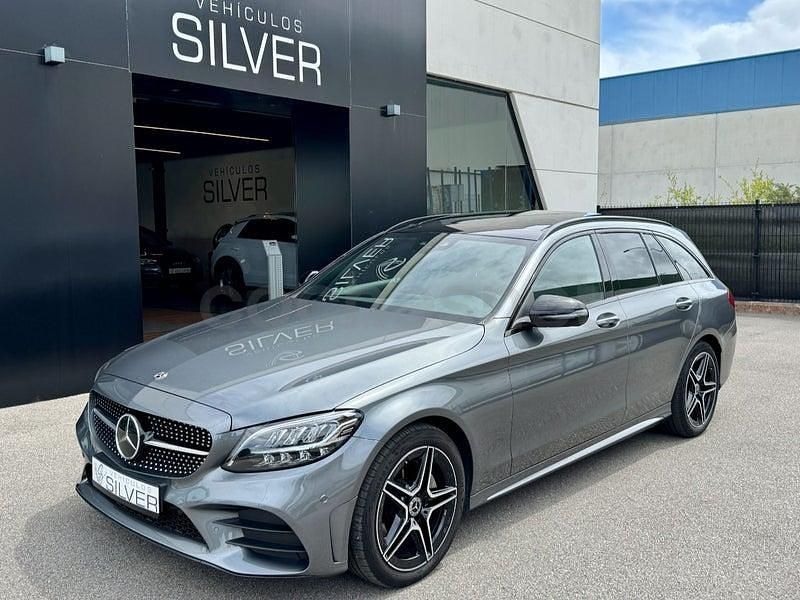 Usado Mercedes C220 194 CV (142 kW) 2020 Gris / plata Familiar