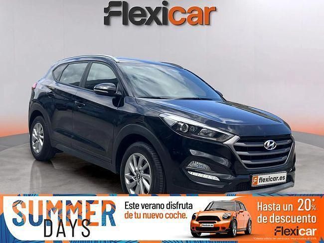 Negro Usado 2018 Hyundai Tucson GO! SUV | 18.490 € (Precio justo) - Imagen 1/4
