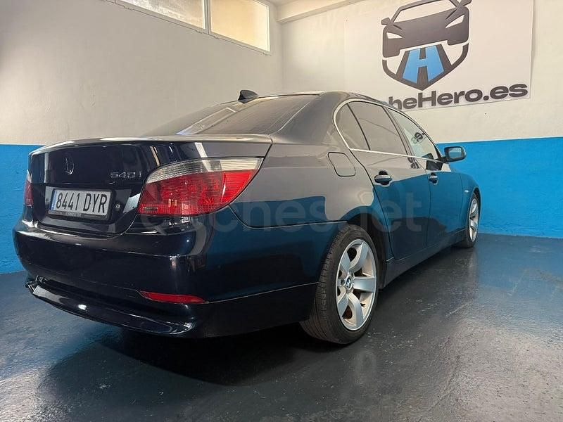 Usado BMW 540 306 CV (225 kW) 2007 Azul Berlina