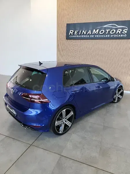 Usado VW Golf VII R 300 CV (220 kW) 2015 Azul Berlina