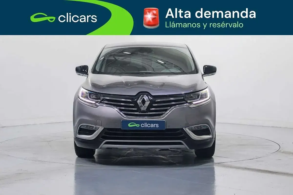 Usado Renault Espace Zen 160 CV (117 kW) 2016 Gris Monovolumen