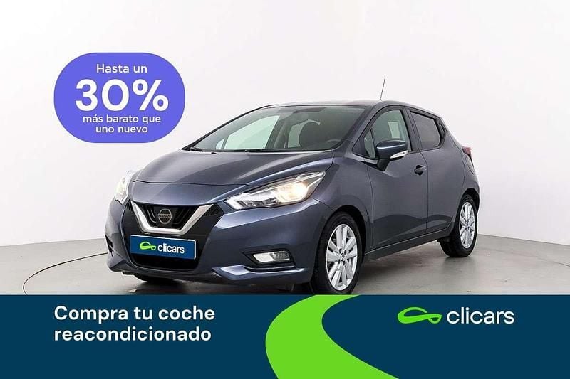 Gris Usado 2020 Nissan Micra Acenta Utilitario | 11.390 € (Buen precio) - Imagen 1/4