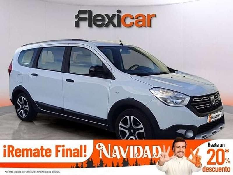 Blanco Usado 2021 Dacia Lodgy Comfort Monovolumen | 13.490 € (Precio justo) - Imagen 1/4