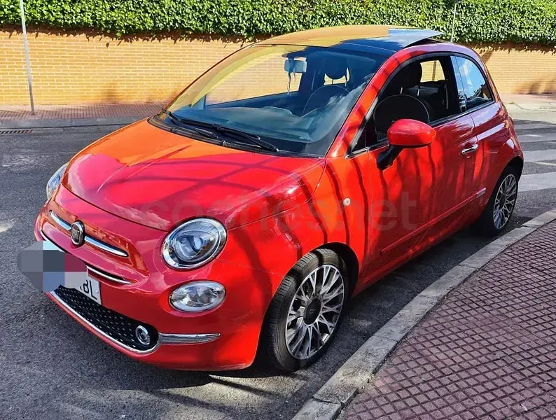 Usado Fiat 500 S 105 CV (77 kW) 2017 Rojo Berlina