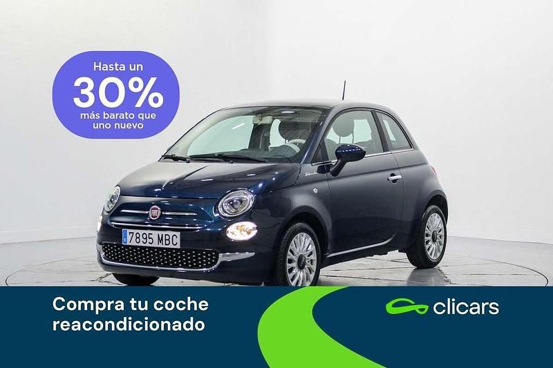Azul Usado 2022 Fiat 500 Dolcevita Utilitario | 9890 € (Buen precio) - Imagen 1/4