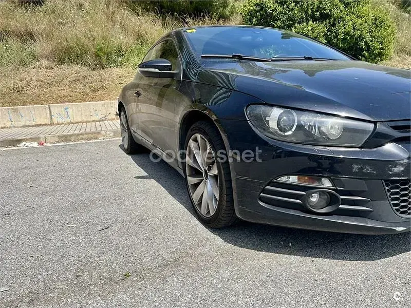 Usado VW Scirocco 160 CV (117 kW) 2009 Negro Coupe