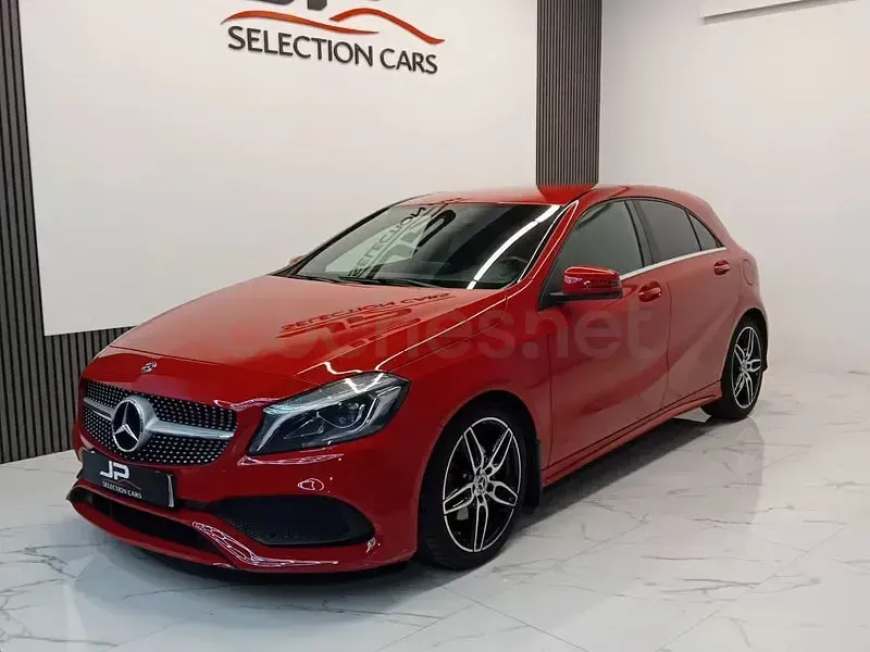 Usado Mercedes A200 150 CV (110 kW) 2018 Rojo Berlina