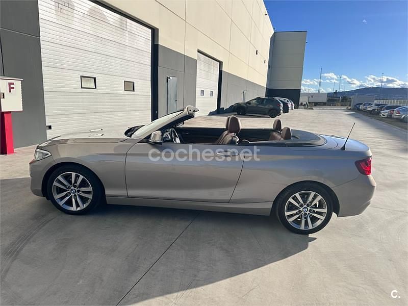 Usado BMW 218 150 CV (110 kW) 2017 Beige Descapotable