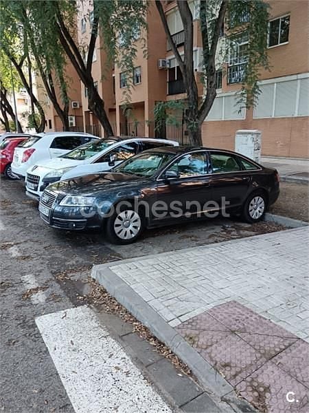 Usado Audi A6 140 CV (102 kW) 2007 Verde Berlina