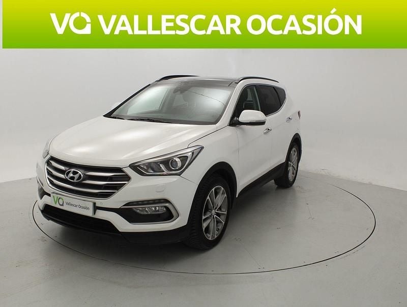 Blanco Usado 2016 Hyundai Santa Fe SUV | 19.400 € (Precio justo) - Imagen 1/4