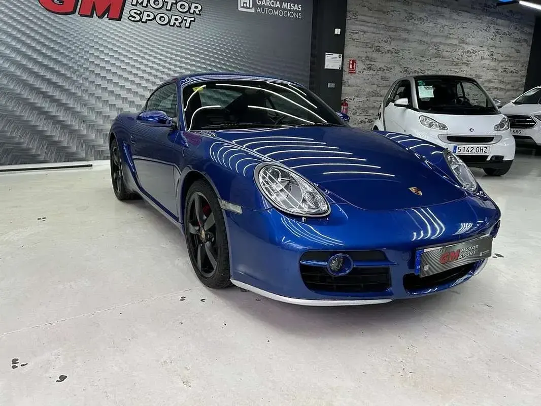 Usado Porsche Cayman 295 CV (216 kW) 2006 Azul Coupe