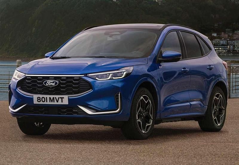Usado Ford Kuga ST-Line 190 HP (139 kW) 2020 Prateado SUV