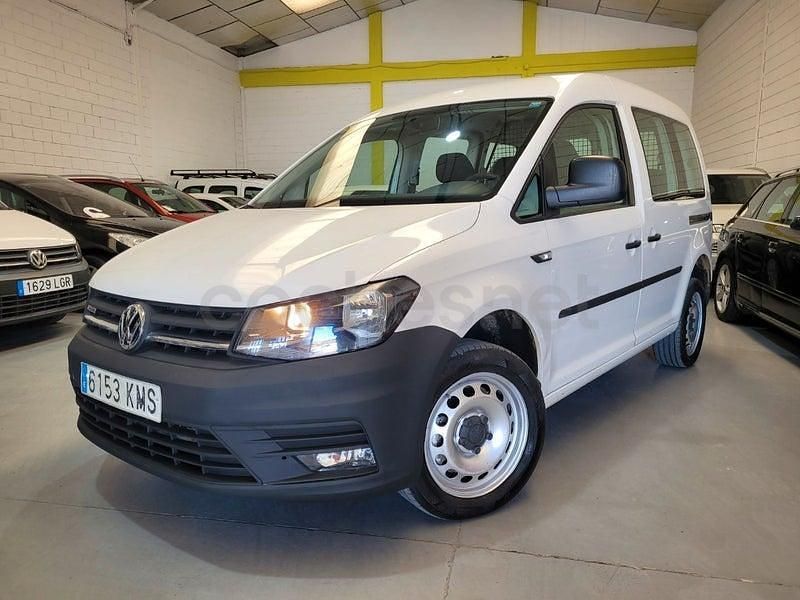 Usado VW Caddy 122 CV (89 kW) 2018 Blanco Monovolumen