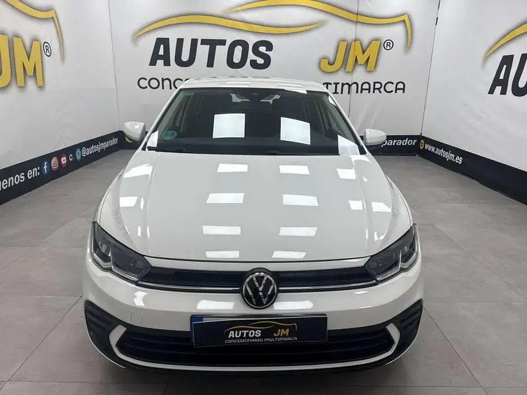 Usado VW Polo Life 95 CV (69 kW) 2022 Blanco Utilitario