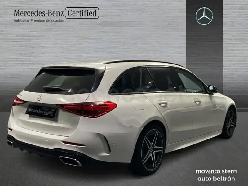 Usado Mercedes C200 163 CV (119 kW) 2022 Blanco Familiar