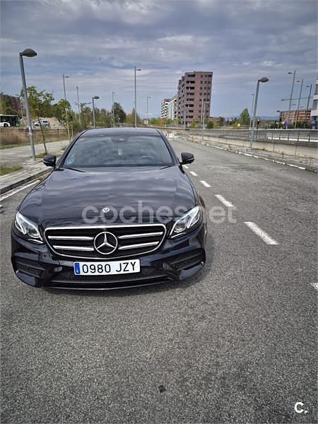 Usado Mercedes E220 194 CV (142 kW) 2017 Negro Berlina