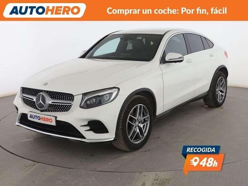 Usado Mercedes GLC250 AMG line 205 CV (150 kW) 2016 Blanco SUV