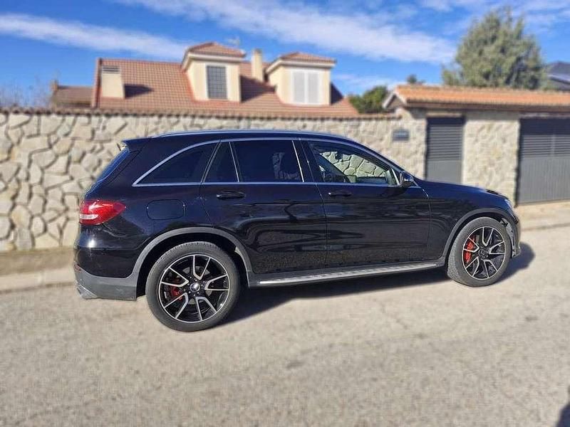 Usado Mercedes GLC220 170 CV (125 kW) 2018 Negro SUV